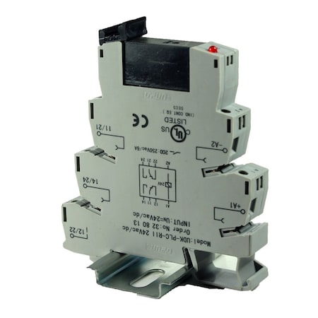 Automation Systems Interconnect DIN Rail DB44 High Density Male Breakout Board, Male 44 Pin D-Sub To Terminal Block Interface Module ASI328013